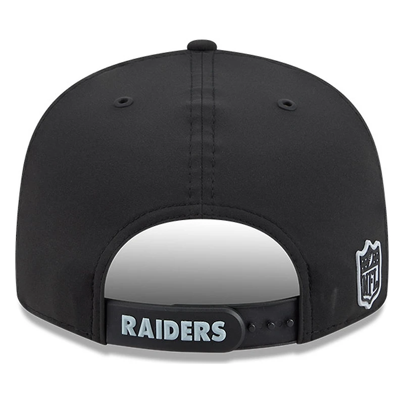 Las Vegas Raiders Black 2026 NFL Sideline New Era 9FIFTY Adjustable Snapback Hat