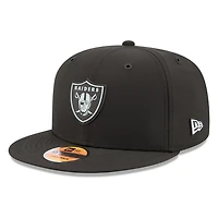 Las Vegas Raiders Black 2026 NFL Sideline New Era 9FIFTY Adjustable Snapback Hat