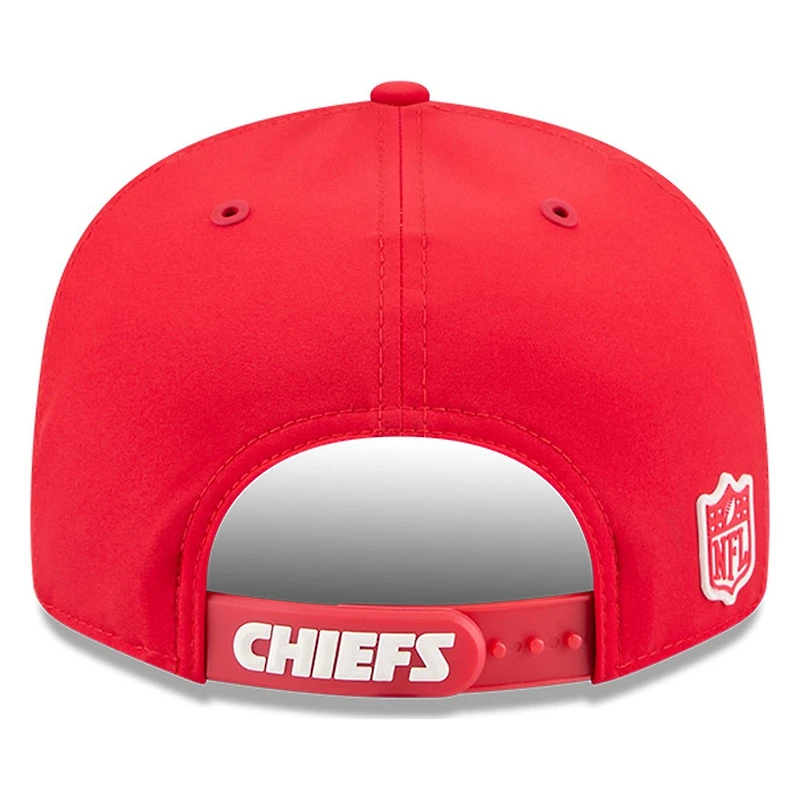 Kansas City Chiefs Red 2026 NFL Sideline New Era 9FIFTY Adjustable Snapback Hat
