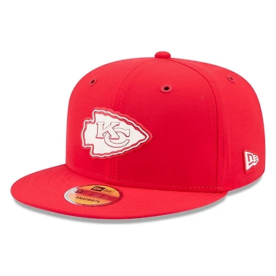Kansas City Chiefs Red 2026 NFL Sideline New Era 9FIFTY Adjustable Snapback Hat