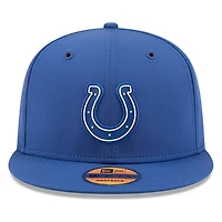 Indianapolis Colts Royal Blue 2026 NFL Sideline New Era 9FIFTY Adjustable Snapback Hat