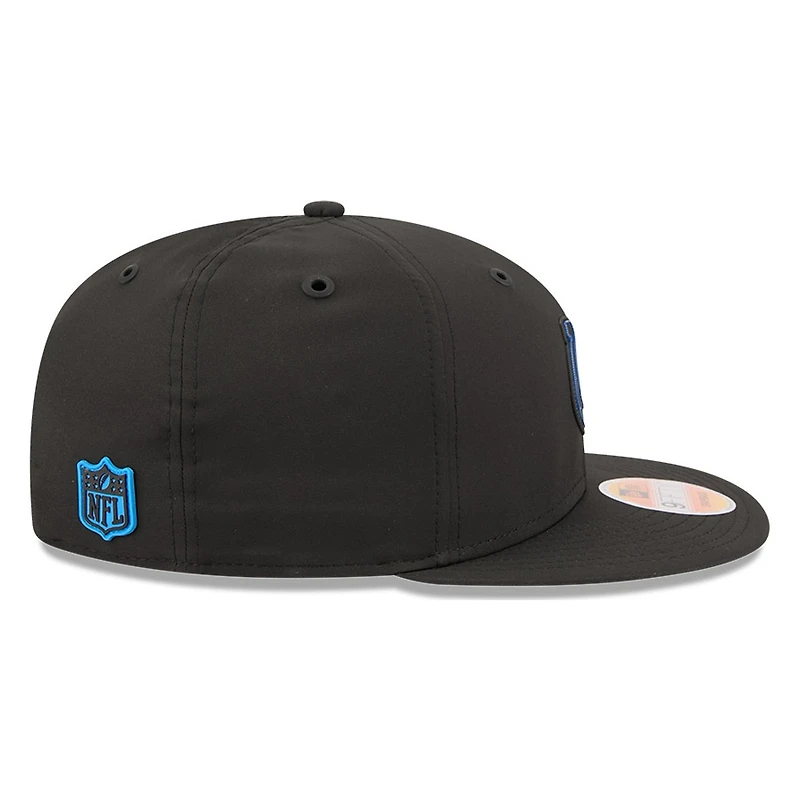 Indianapolis Colts Black 2026 NFL Sideline New Era 9FIFTY Adjustable Snapback Hat