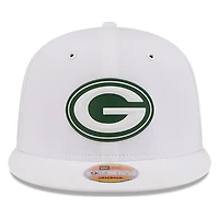 Green Bay Packers White 2026 NFL Sideline New Era 9FIFTY Adjustable Snapback Hat