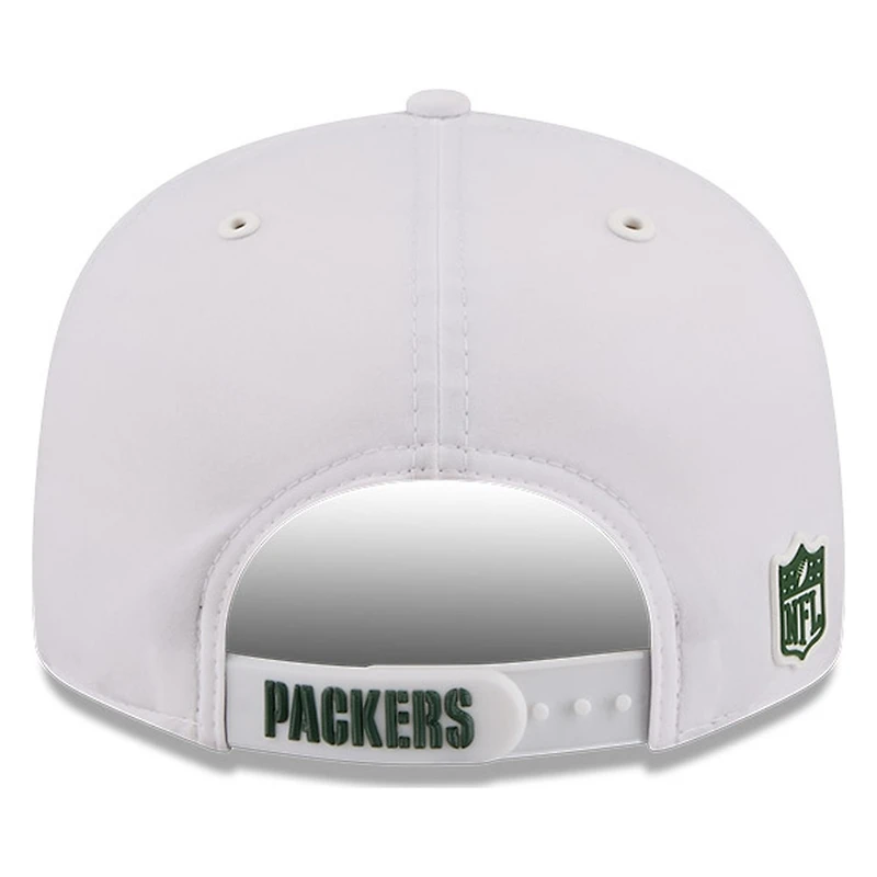 Green Bay Packers White 2026 NFL Sideline New Era 9FIFTY Adjustable Snapback Hat