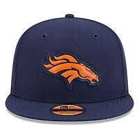 Denver Broncos Navy 2026 NFL Sideline New Era 9FIFTY Adjustable Snapback Hat