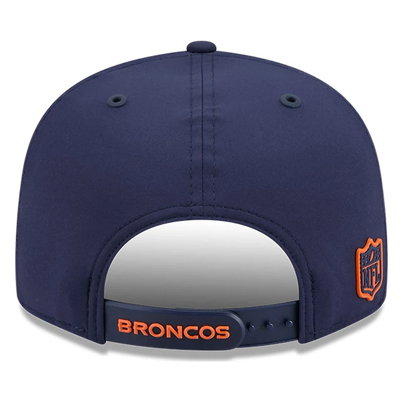 Denver Broncos Navy 2026 NFL Sideline New Era 9FIFTY Adjustable Snapback Hat
