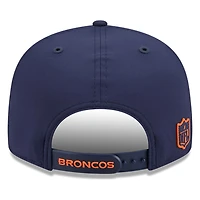 Denver Broncos Navy 2026 NFL Sideline New Era 9FIFTY Adjustable Snapback Hat