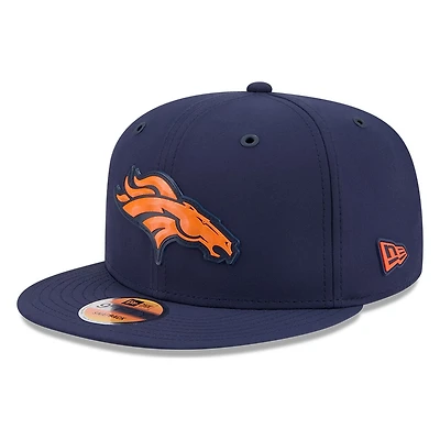 Denver Broncos Navy 2026 NFL Sideline New Era 9FIFTY Adjustable Snapback Hat