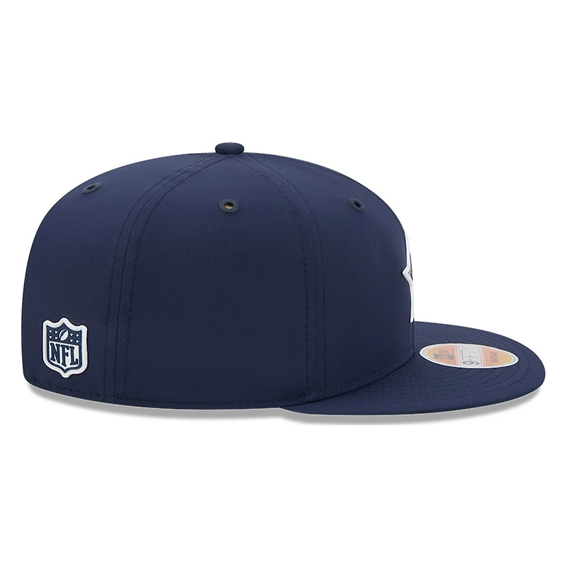 Dallas Cowboys Navy 2026 NFL Sideline New Era 9FIFTY Adjustable Snapback Hat