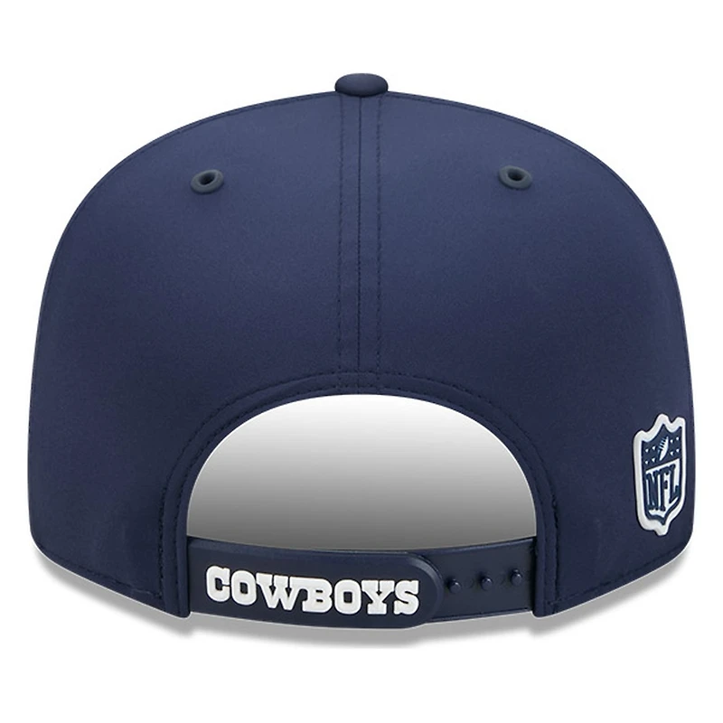 Dallas Cowboys Navy 2026 NFL Sideline New Era 9FIFTY Adjustable Snapback Hat