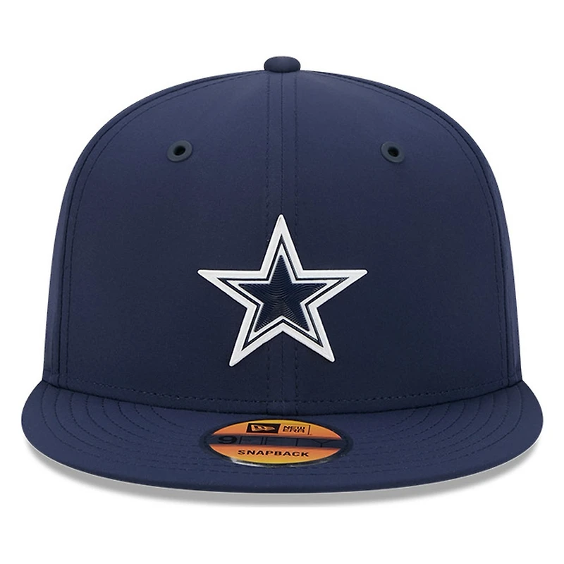 Dallas Cowboys Navy 2026 NFL Sideline New Era 9FIFTY Adjustable Snapback Hat