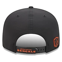 Cincinnati Bengals Black 2026 NFL Sideline New Era 9FIFTY Adjustable Snapback Hat