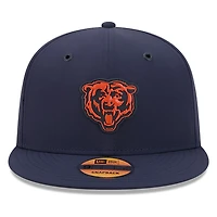 Chicago Bears Navy Bear Logo 2026 NFL Sideline New Era 9FIFTY Adjustable Snapback Hat
