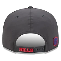 Buffalo Bills Charcoal 2026 NFL Sideline New Era 9FIFTY Adjustable Snapback Hat