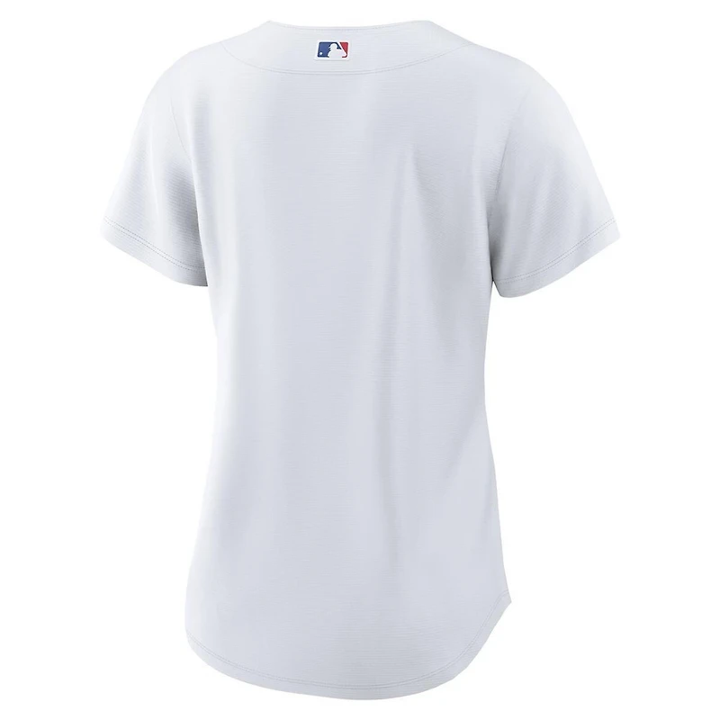 Women's Los Angeles Dodgers Blank White Nike Home Replica Jersey