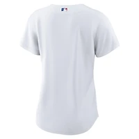 Women's Los Angeles Dodgers Blank White Nike Home Replica Jersey
