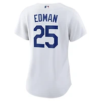 Women's Los Angeles Dodgers Tommy Edman White Nike Home Replica Jersey