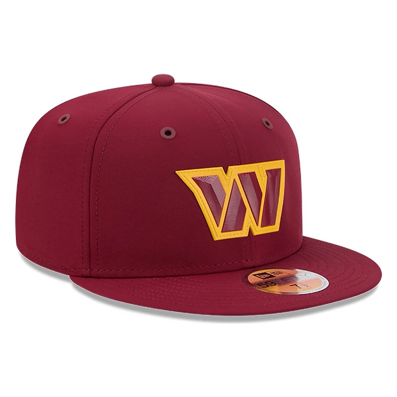 Washington Commanders Burgundy 2026 NFL Sideline New Era 59FIFTY Fitted Hat