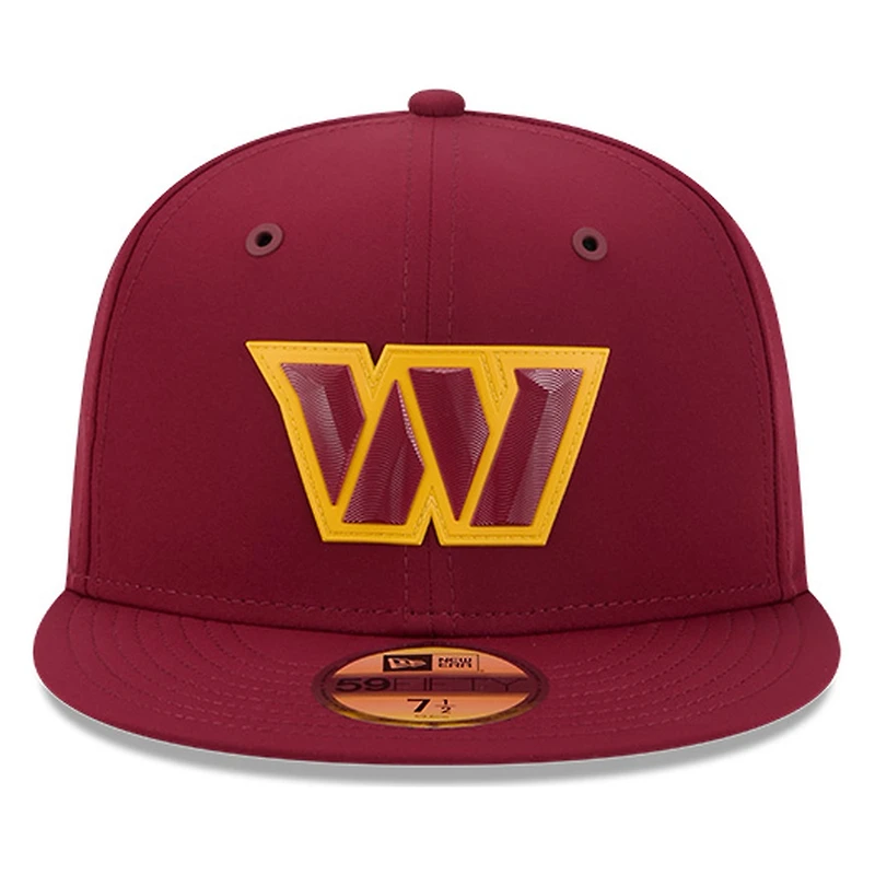 Washington Commanders Burgundy 2026 NFL Sideline New Era 59FIFTY Fitted Hat