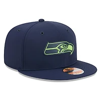 Seattle Seahawks Navy 2026 NFL Sideline New Era 59FIFTY Fitted Hat