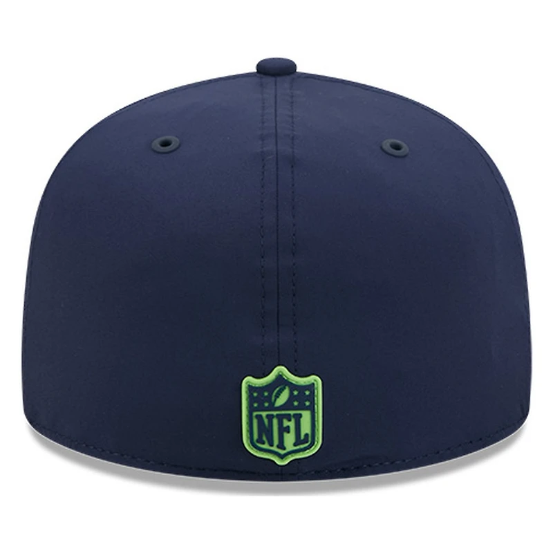 Seattle Seahawks Navy 2026 NFL Sideline New Era 59FIFTY Fitted Hat