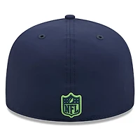 Seattle Seahawks Navy 2026 NFL Sideline New Era 59FIFTY Fitted Hat
