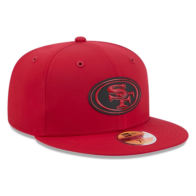 San Francisco 49ers Red 2026 NFL Sideline New Era 59FIFTY Fitted Hat