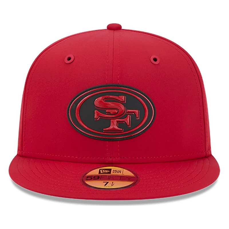 San Francisco 49ers Red 2026 NFL Sideline New Era 59FIFTY Fitted Hat