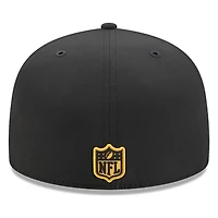 Pittsburgh Steelers Black 2026 NFL Sideline New Era 59FIFTY Fitted Hat