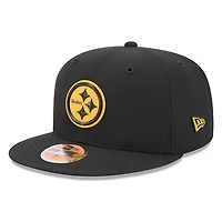 Pittsburgh Steelers Black 2026 NFL Sideline New Era 59FIFTY Fitted Hat