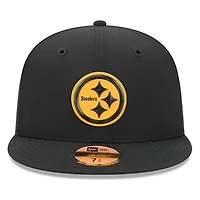 Pittsburgh Steelers Black 2026 NFL Sideline New Era 59FIFTY Fitted Hat