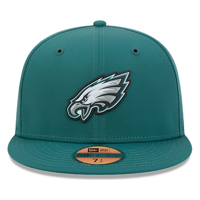 Philadelphia Eagles Green 2026 NFL Sideline New Era 59FIFTY Fitted Hat