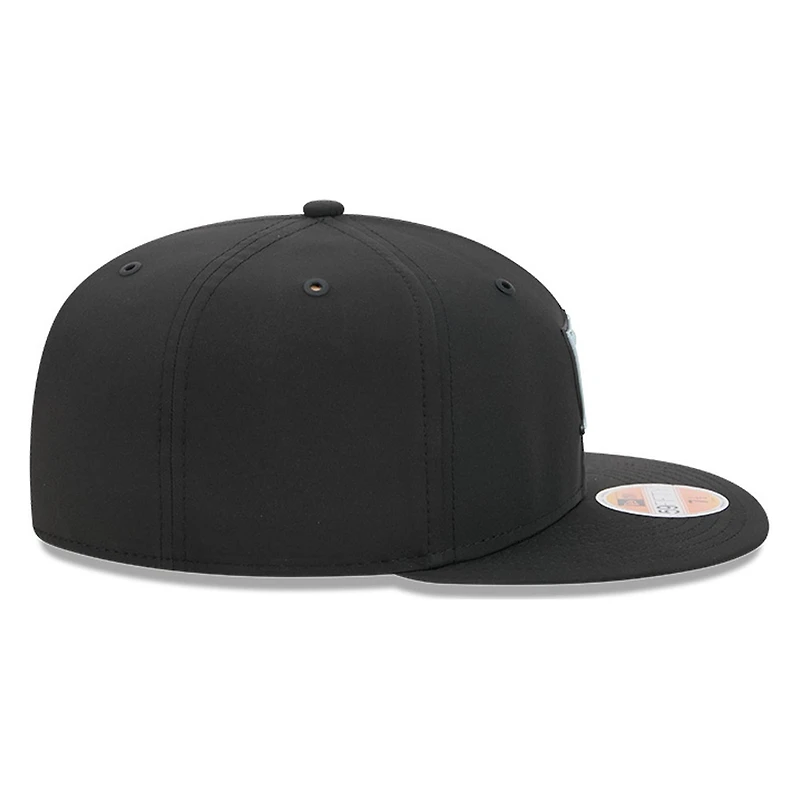 Las Vegas Raiders Black Historic Throwback 2026 NFL Sideline New Era 59FIFTY Fitted Hat