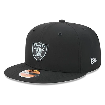 Las Vegas Raiders Black 2026 NFL Sideline New Era 59FIFTY Fitted Hat