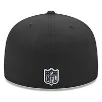 Las Vegas Raiders Black 2026 NFL Sideline New Era 59FIFTY Fitted Hat