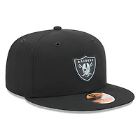 Las Vegas Raiders Black 2026 NFL Sideline New Era 59FIFTY Fitted Hat