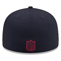 Houston Texans Navy H-Town Logo 2026 NFL Sideline New Era 59FIFTY Fitted Hat