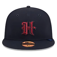 Houston Texans Navy H-Town Logo 2026 NFL Sideline New Era 59FIFTY Fitted Hat