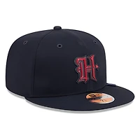 Houston Texans Navy H-Town Logo 2026 NFL Sideline New Era 59FIFTY Fitted Hat