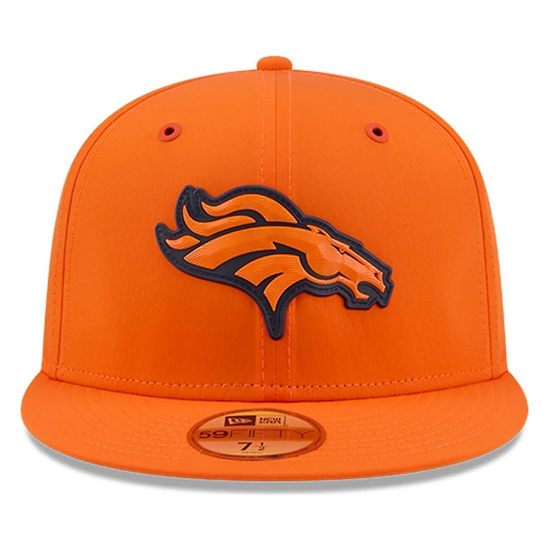 Denver Broncos Orange 2026 NFL Sideline New Era 59FIFTY Fitted Hat