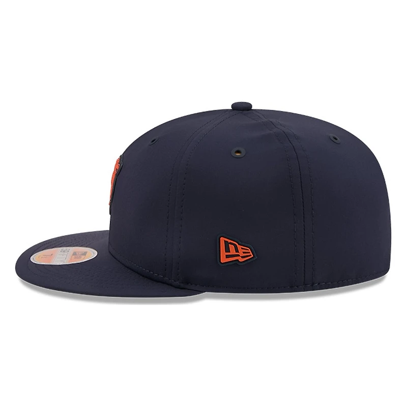 Chicago Bears Navy Bear Logo 2026 NFL Sideline New Era 59FIFTY Fitted Hat