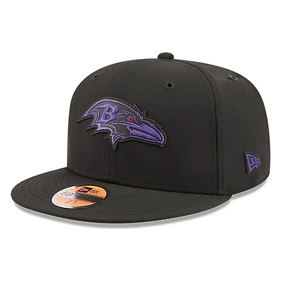 Baltimore Ravens Black 2026 NFL Sideline New Era 59FIFTY Fitted Hat