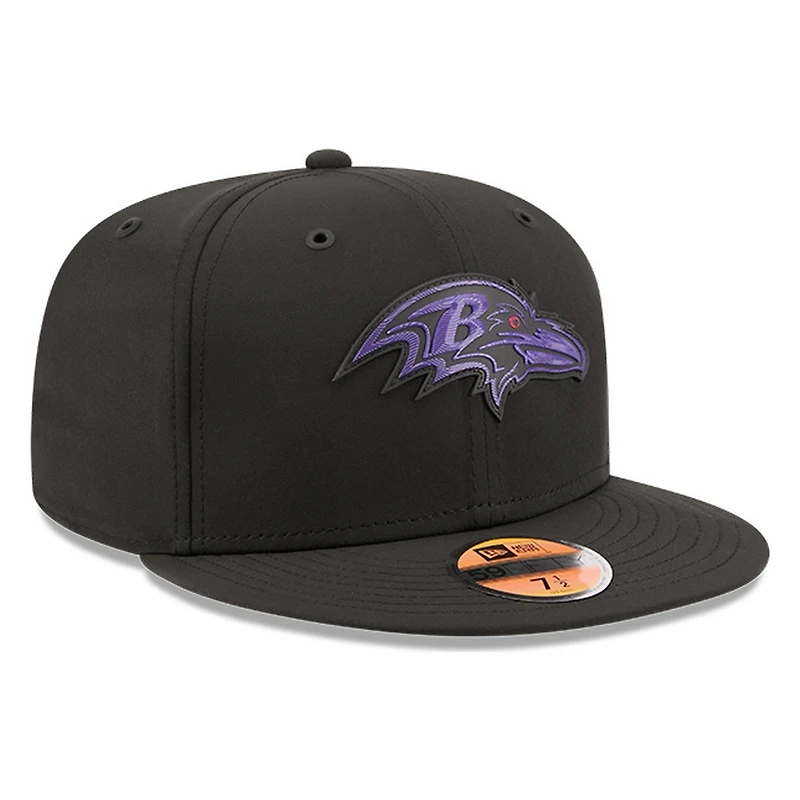 Baltimore Ravens Black 2026 NFL Sideline New Era 59FIFTY Fitted Hat