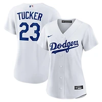 Women's Los Angeles Dodgers Kyle Tucker White Nike Home Replica Jersey