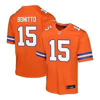 Youth Denver Broncos Nik Bonitto Orange Alternate Mile High 1977 Throwback Nike Game Jersey