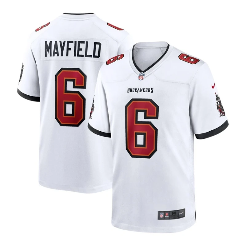 Youth Tampa Bay Buccaneers Baker Mayfield White Nike Game Jersey