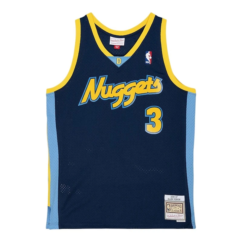 Denver Nuggets Allen Iverson Navy 2006-07 Mitchell & Ness Swingman Jersey