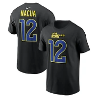 Los Angeles Rams Puka Nacua Name & Number Nike T-Shirt