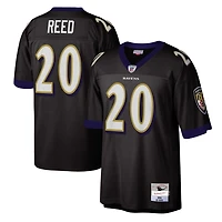 Ed Reed Baltimore Ravens Mitchell & Ness Black Legacy Men's Jersey