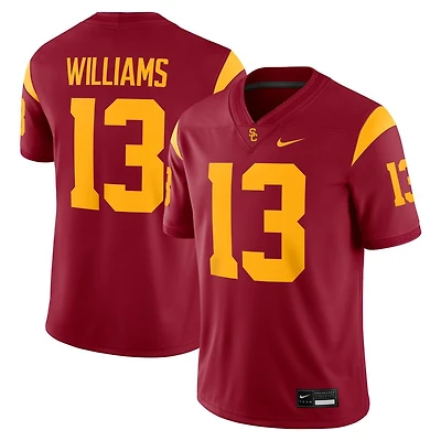 USC Trojans Caleb Williams Crimson Red NCAA Nike Game Jersey